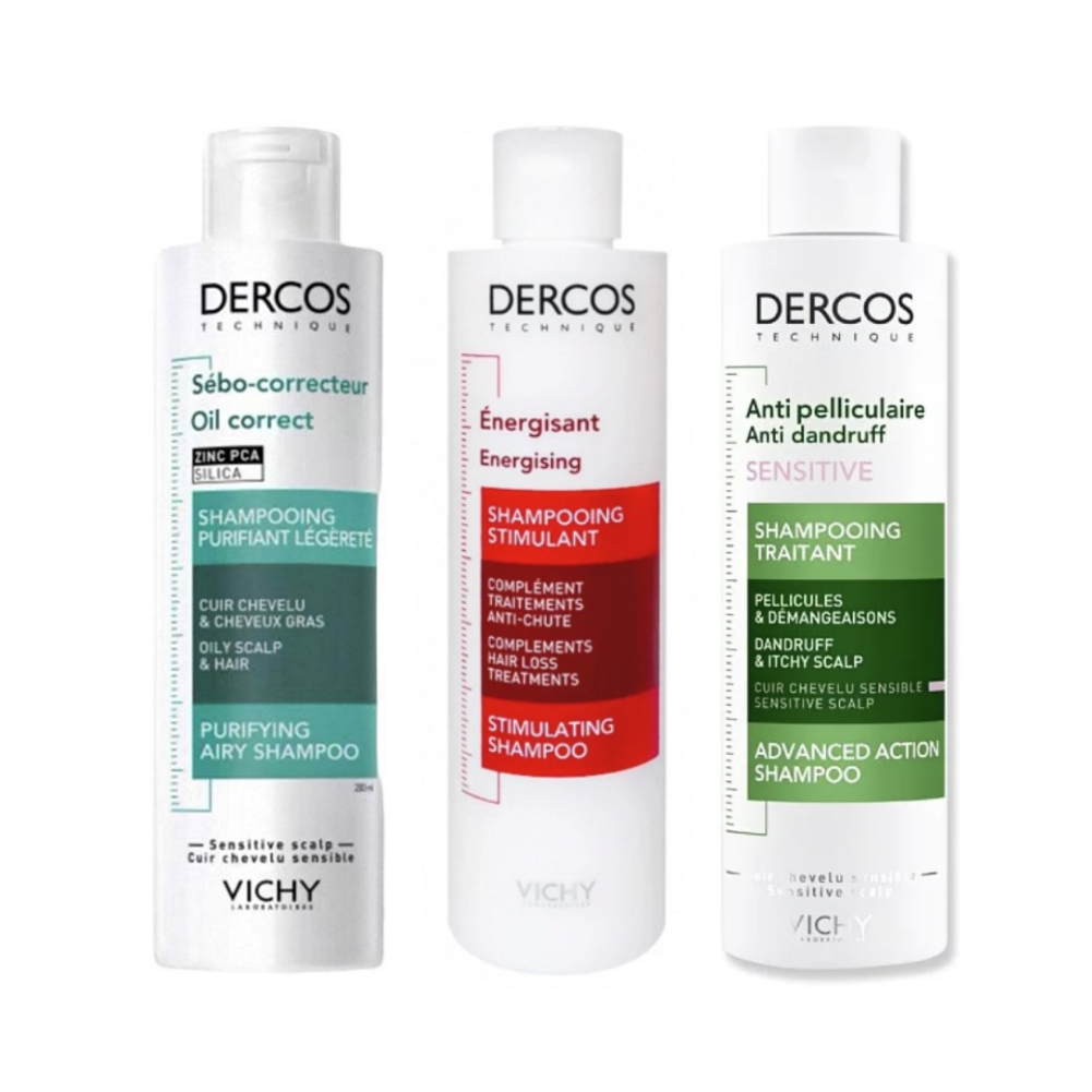 Hair Care Dandruff - DERCOS Anti Itch Purifying Shampoo Formula