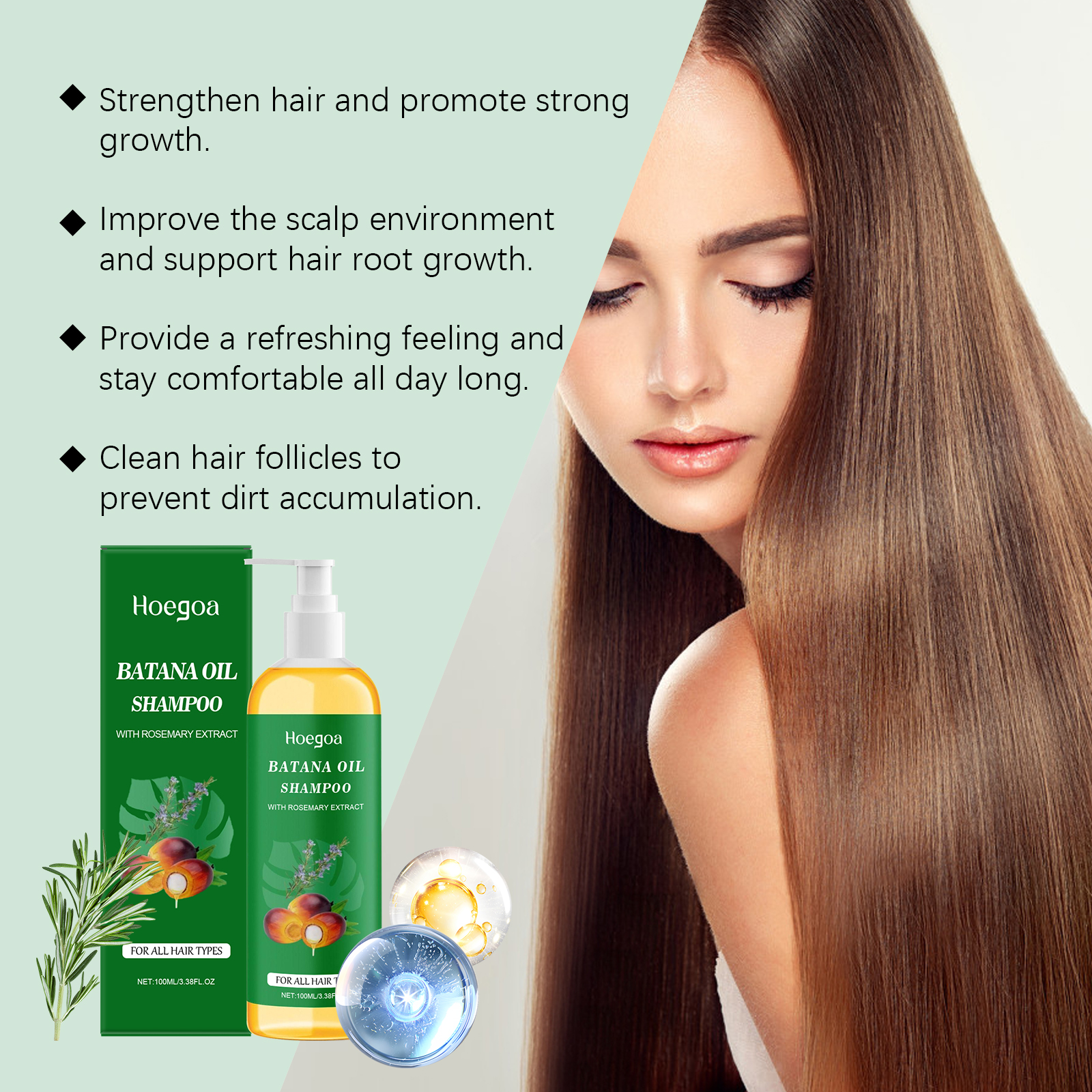 Hair Booster Batana Oil Shampo - Hair Care Dandruff recensie en prijs