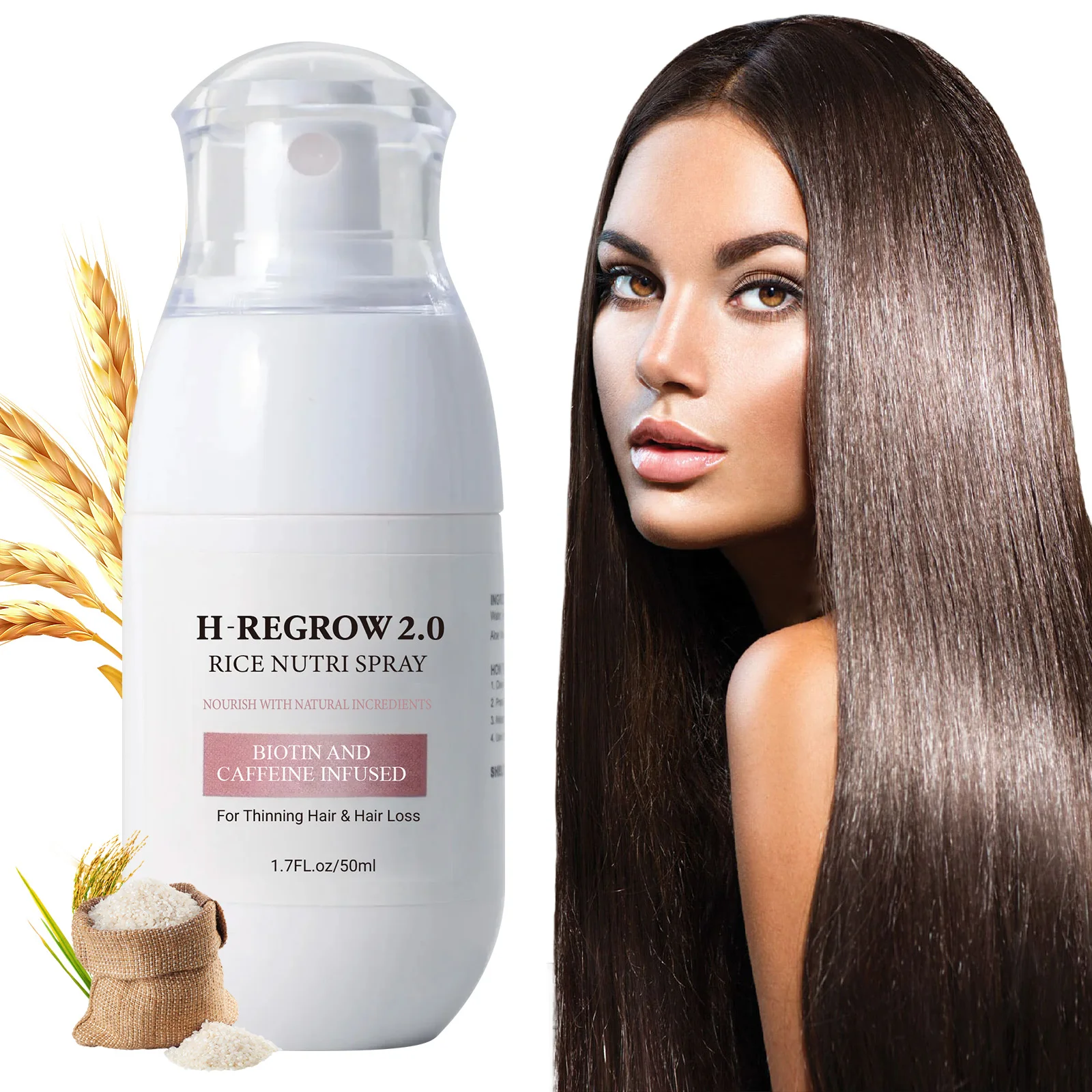 Hair Spray Rice Water Strong H - Hair Care With Rice Water recensie en prijs