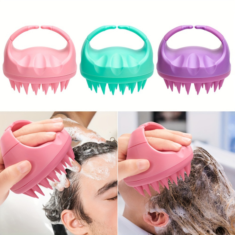 1 Gentle Silicone Scalp Massag - Hair Care Dandruff recensie en prijs