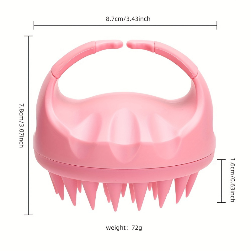 1 Gentle Silicone Scalp Massag - Hair Care Dandruff recensie en prijs
