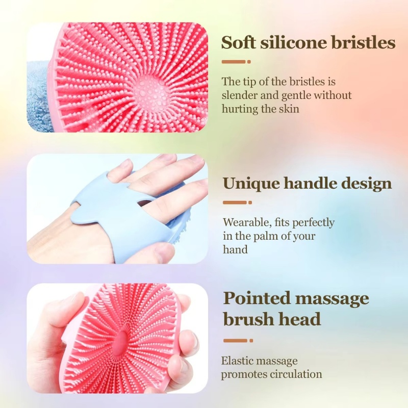 2Pcs Silicone Scalp Massage Br - Hair Care Dandruff recensie en prijs