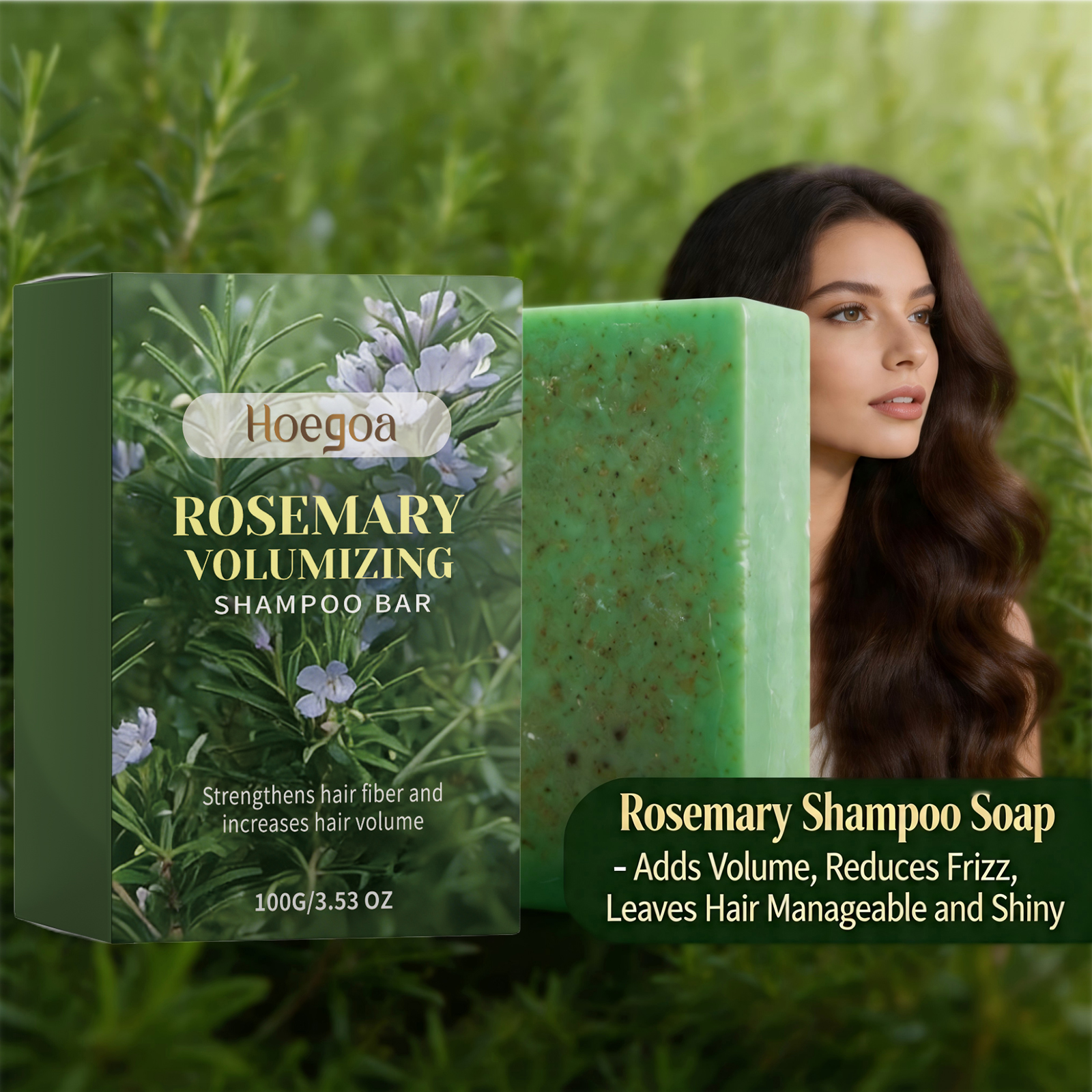 Rosemary Volumizing Shampoo Ba - Hair Care Dandruff recensie en prijs
