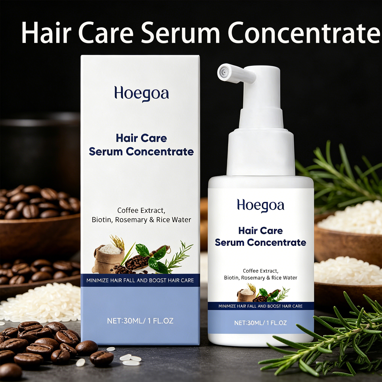 Hair Care Serum Caffeine Bioti - Hair Care With Rice Water recensie en prijs