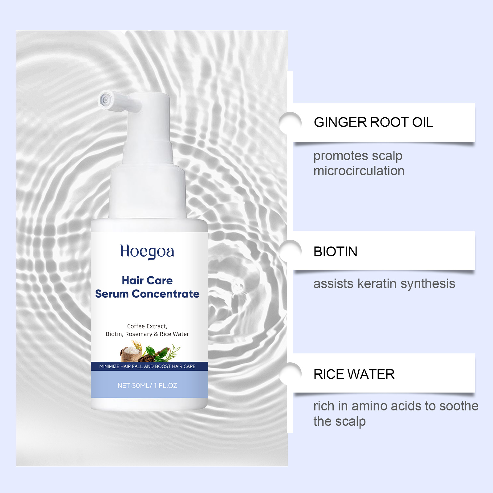 Hair Care Serum Caffeine Bioti - Hair Care With Rice Water recensie en prijs