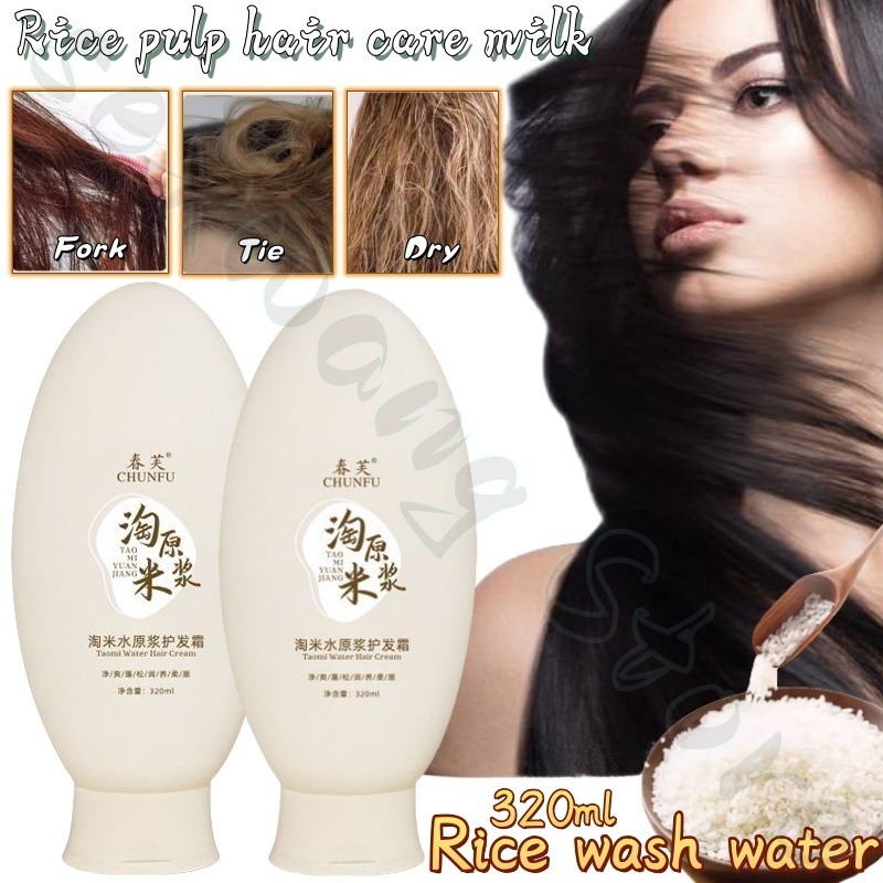 Rice pulp hair care milk origi - Hair Care With Rice Water recensie en prijs