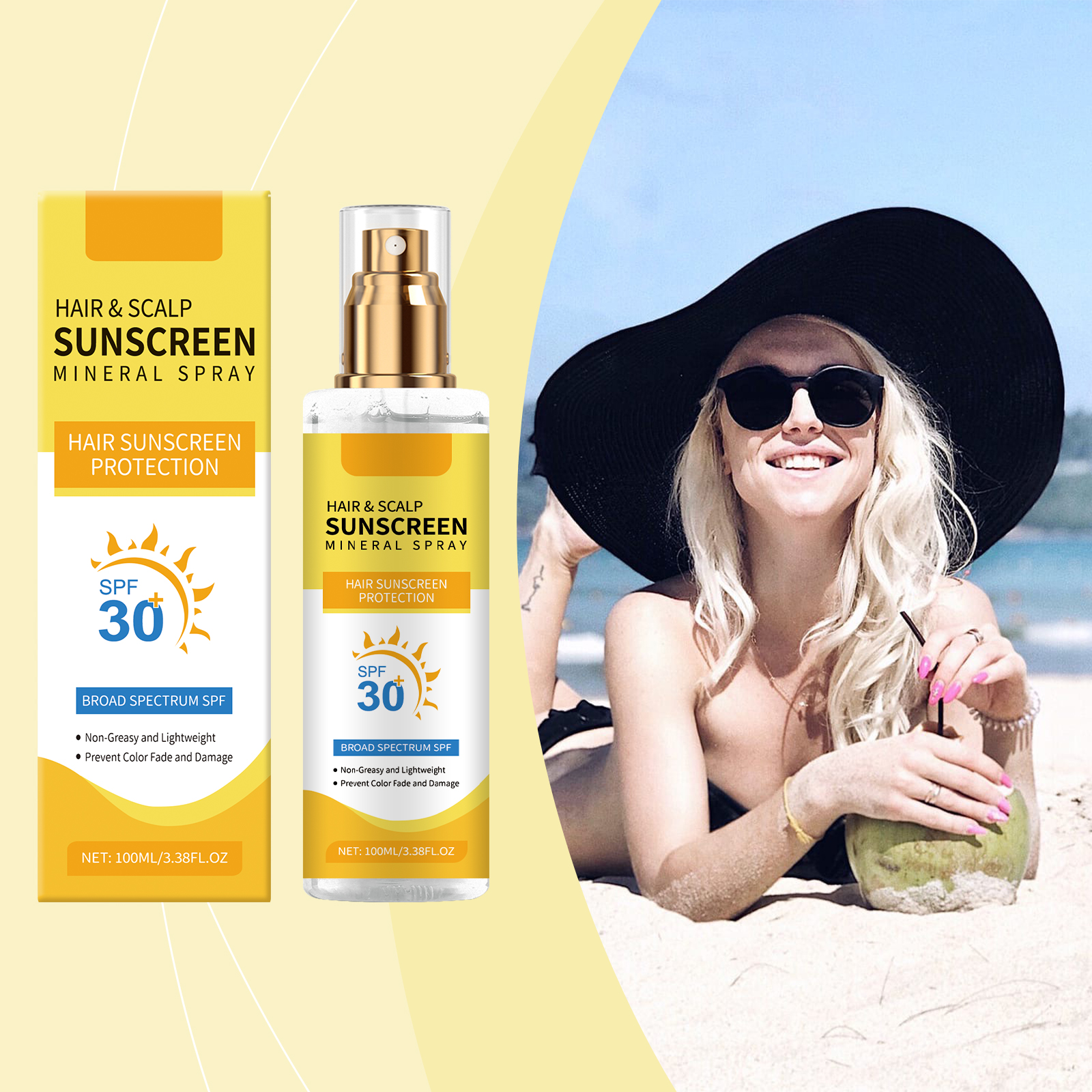 Ginger Root Scalp Sunscreen Sp - Hair Care Spray recensie en prijs