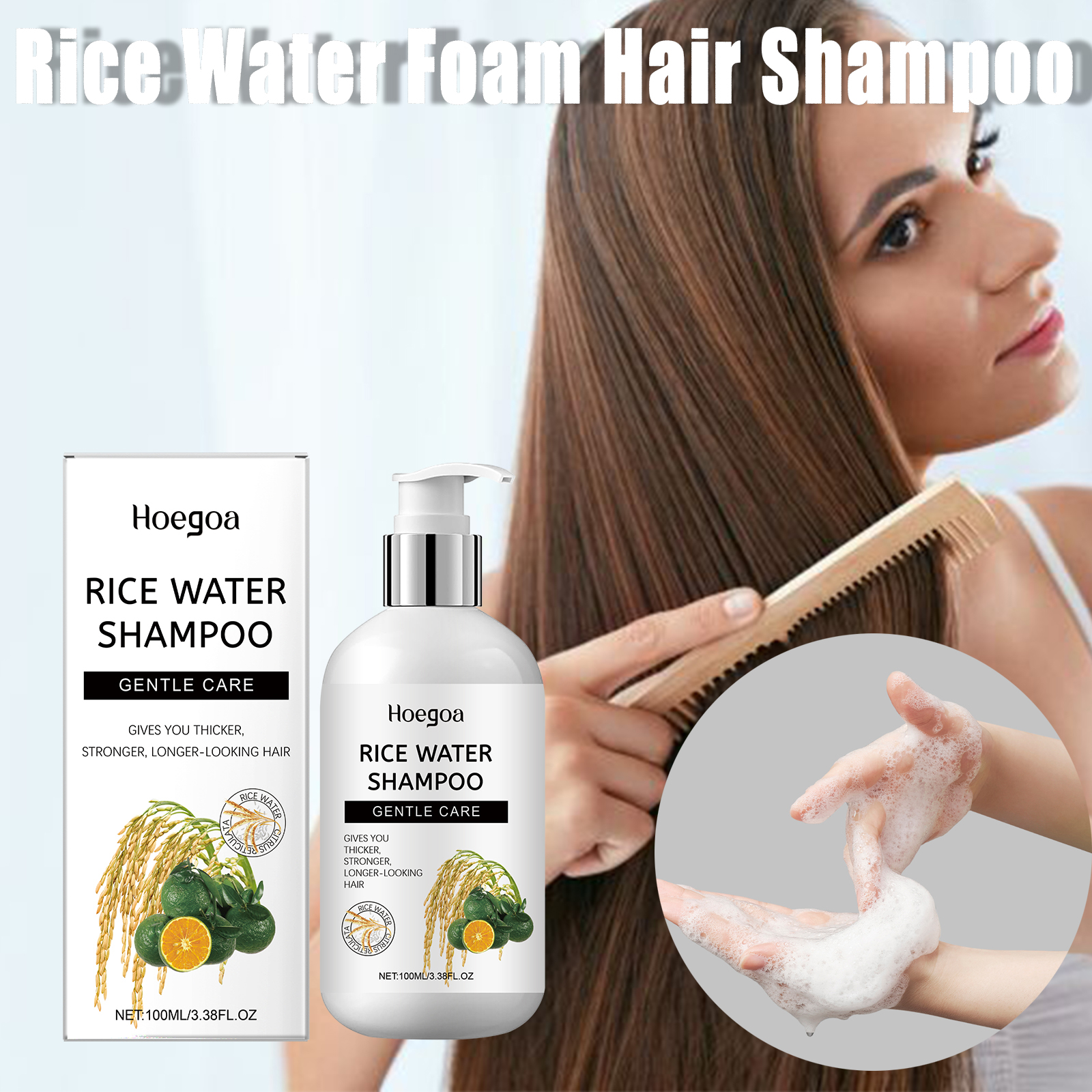 Rice Water Foam Hair Shampoo O - Hair Care With Rice Water recensie en prijs