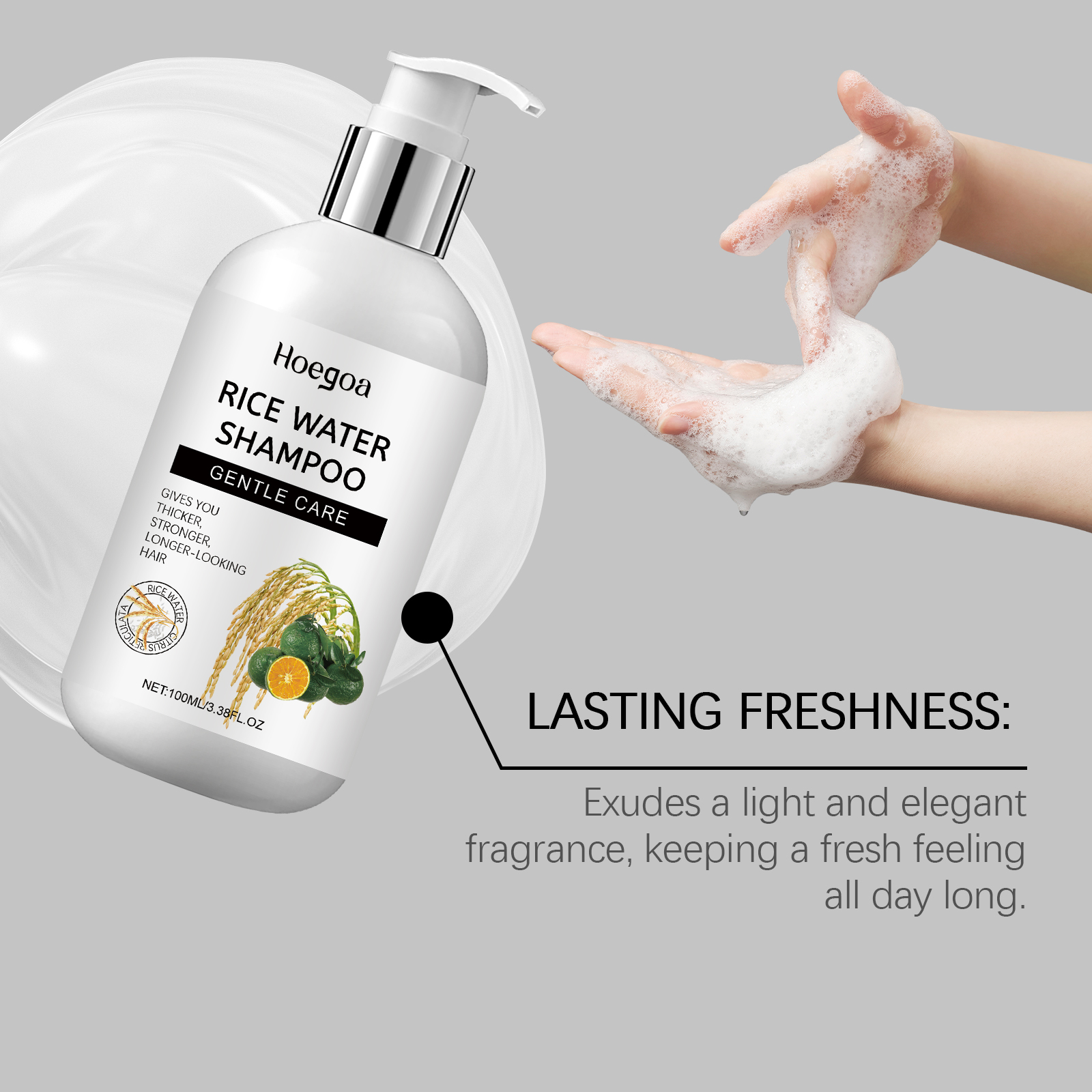 Rice Water Foam Hair Shampoo O - Hair Care With Rice Water recensie en prijs