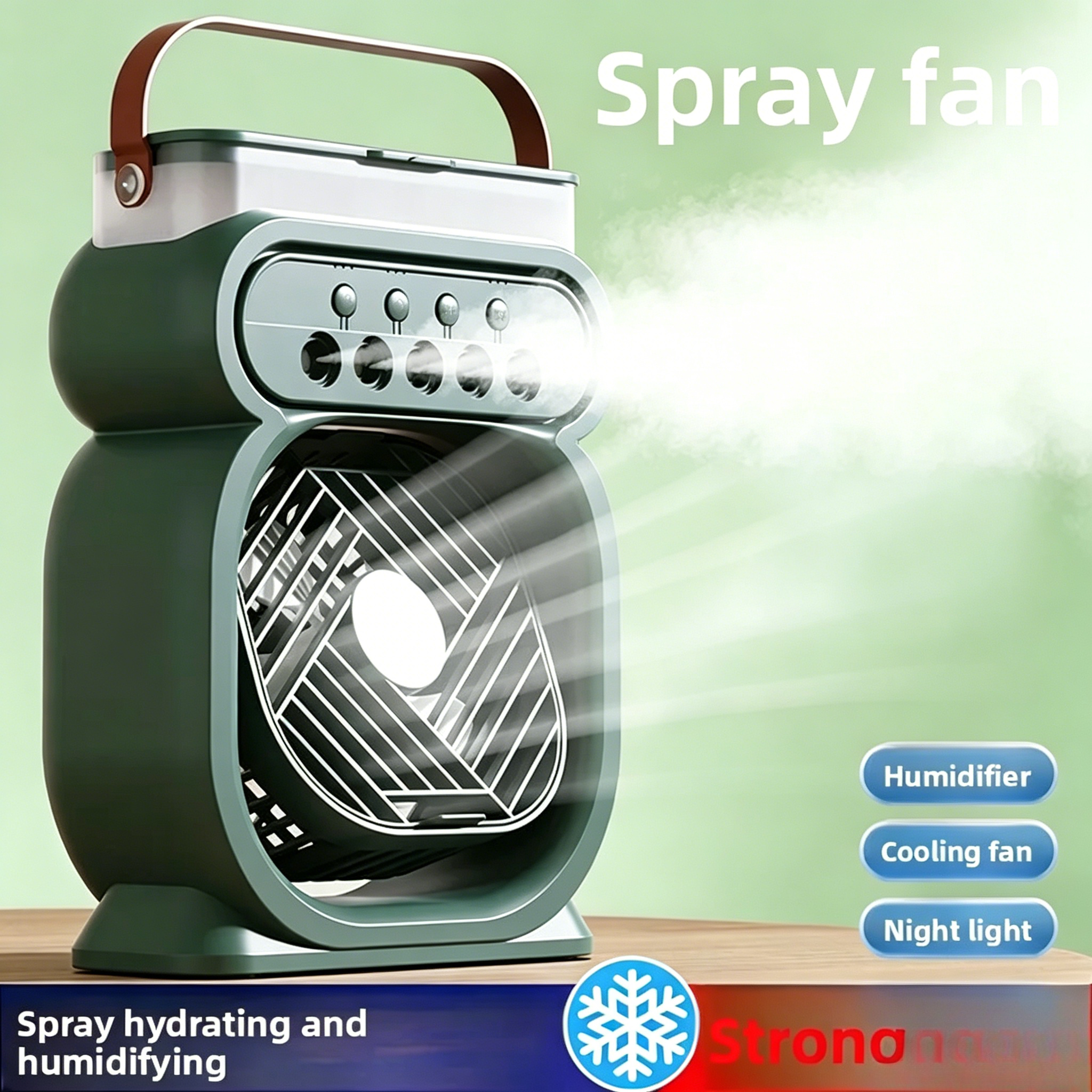 3 In 1 USB Spray Fan Humidifie - Hair Care Spray recensie en prijs