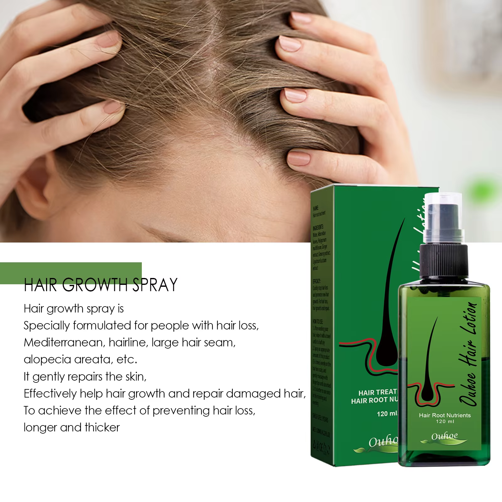Hair Growth Spray Anti Hair Lo - Hair Care With Protein recensie en prijs