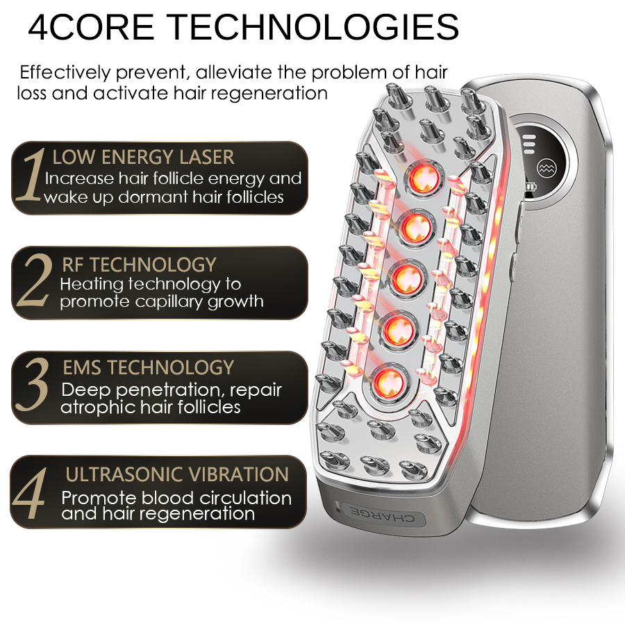 Laser Hair Growth Comb Electri - Hair Care With Protein recensie en prijs