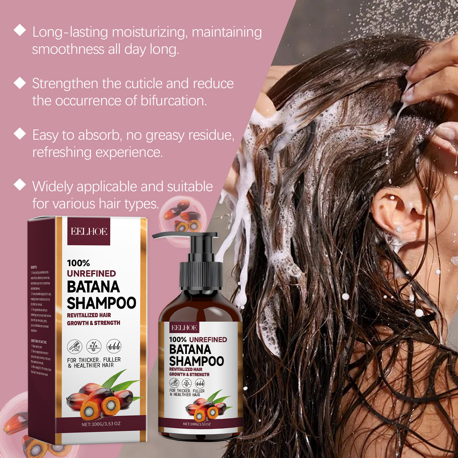 EELHOE Natural Batana Oil Deep - Hair Care With Protein recensie en prijs