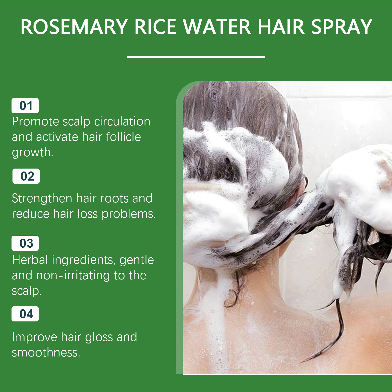 Rosemary Hair Spray With Rice  - Hair Care With Rice Water recensie en prijs