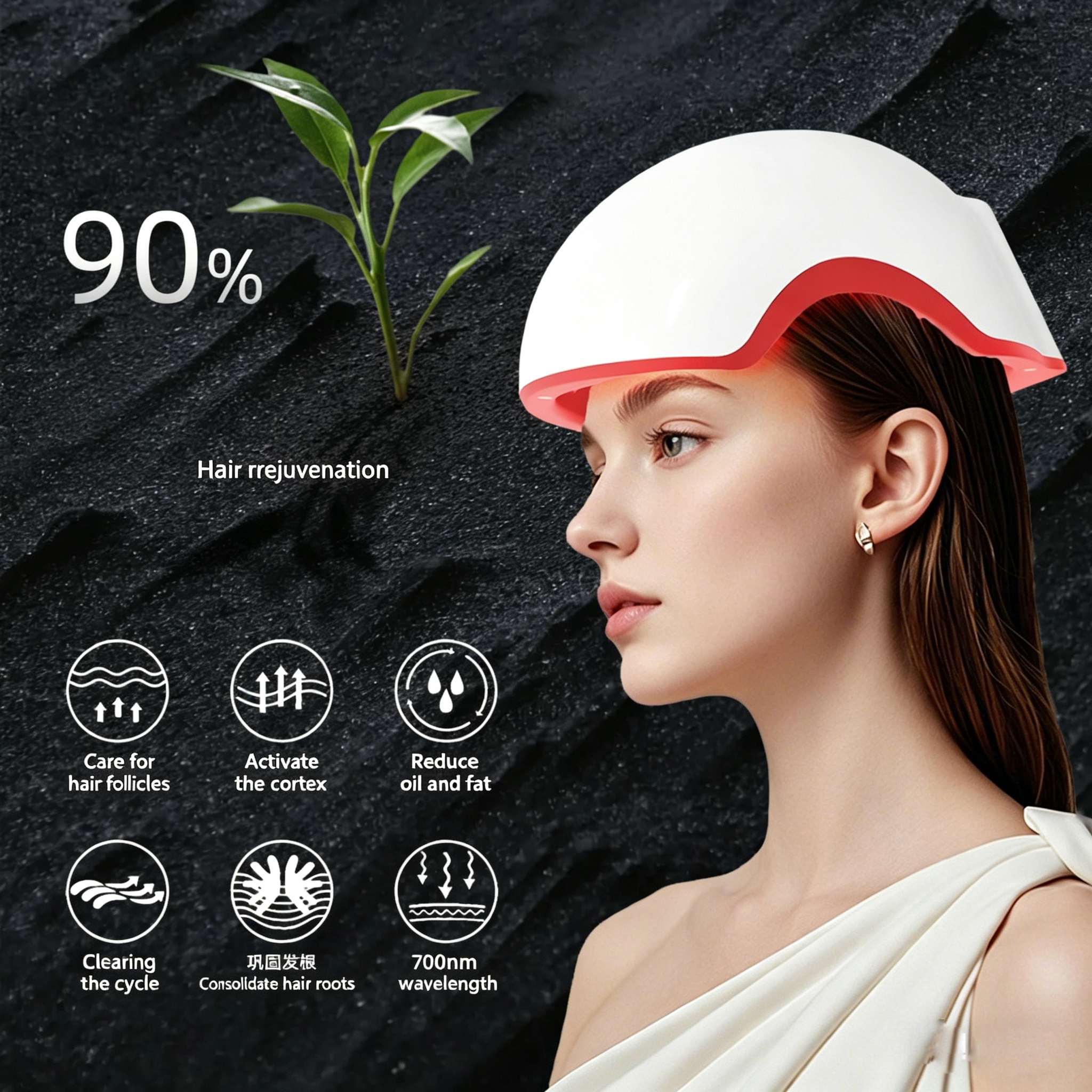 Red Light Therapy Device Hat N - Hair Care With Protein recensie en prijs