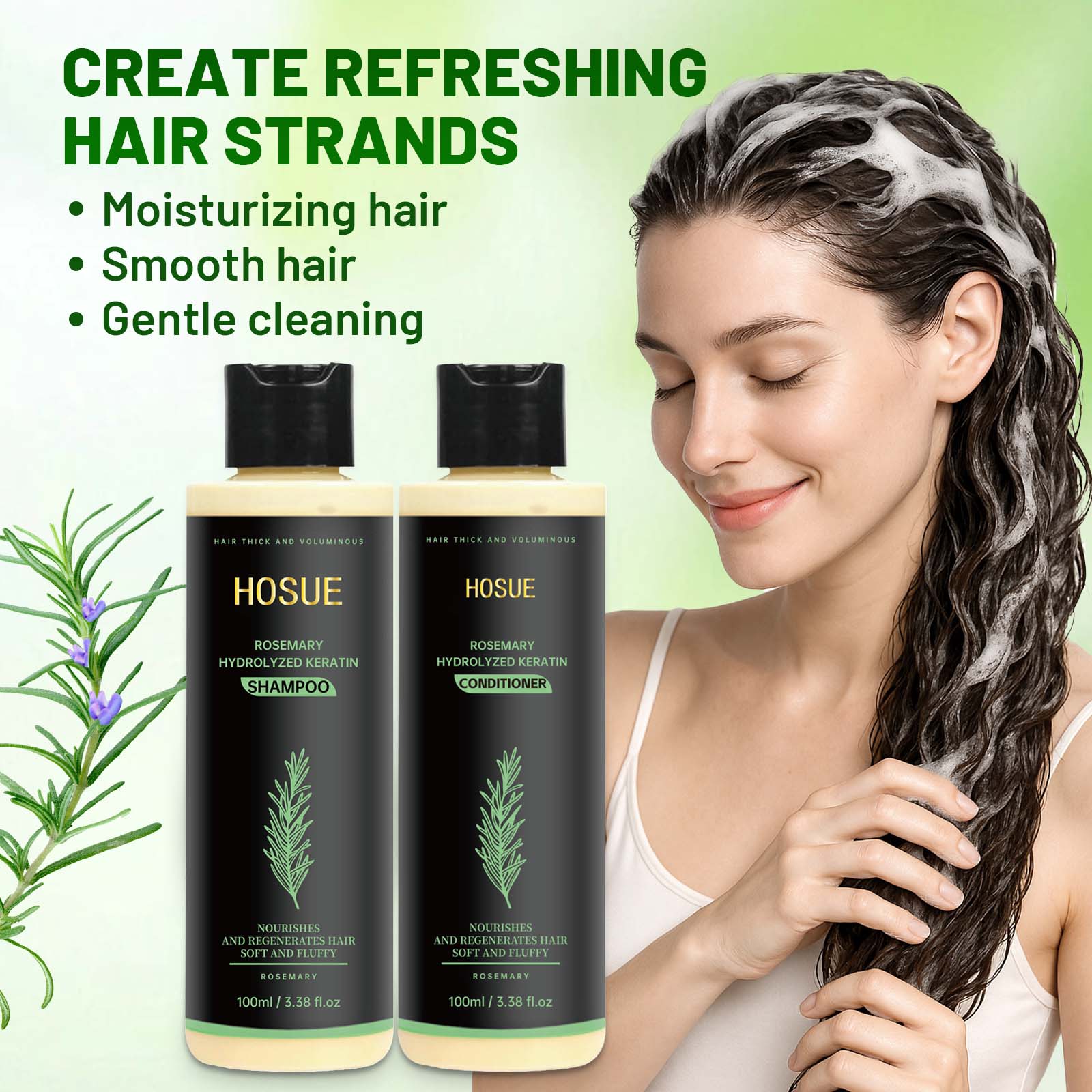 Rosemary Hair Care Shampoo Con - Hair Care Dandruff recensie en prijs